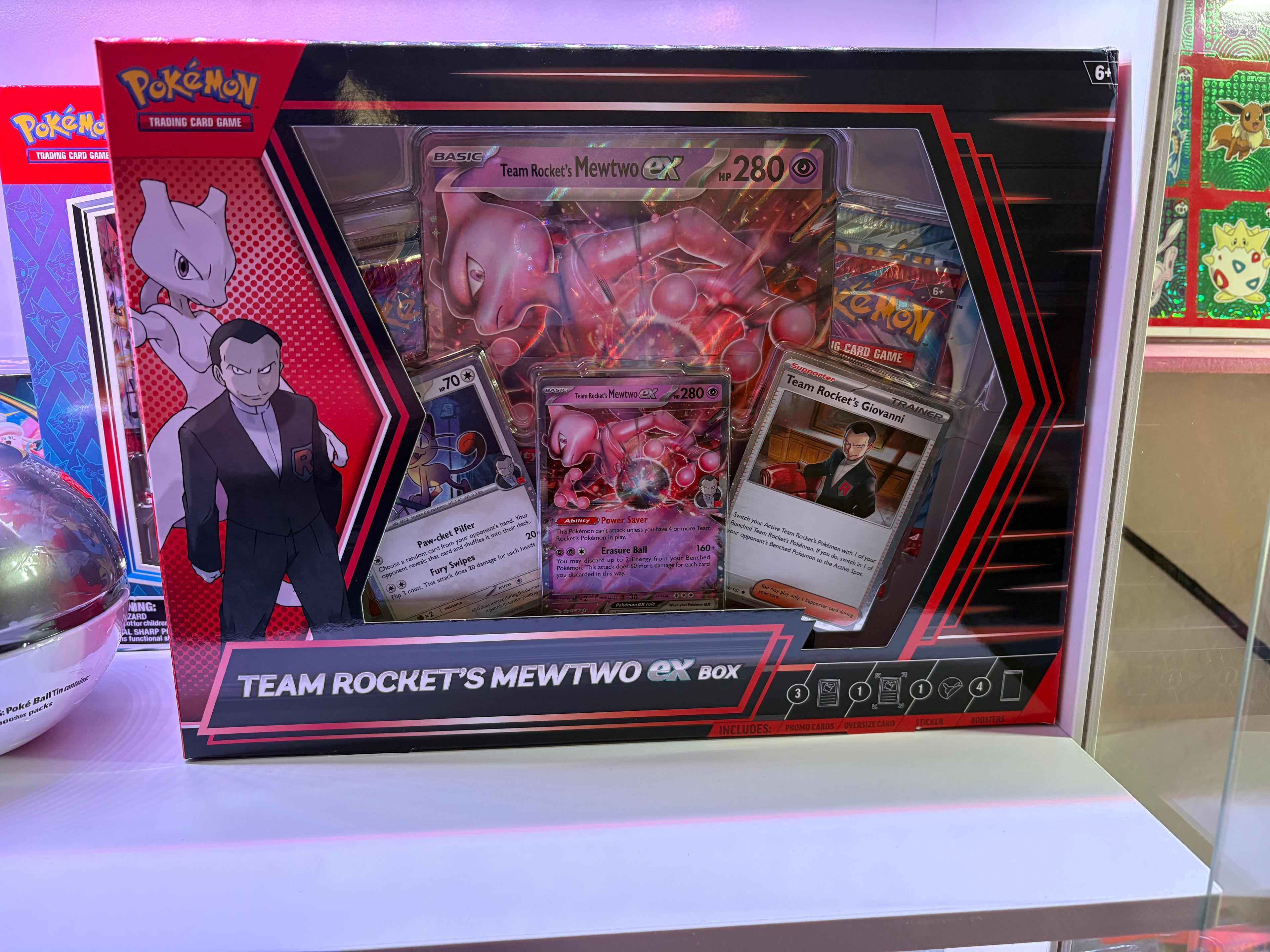 Team Rocket’s Mewtwo ex Box