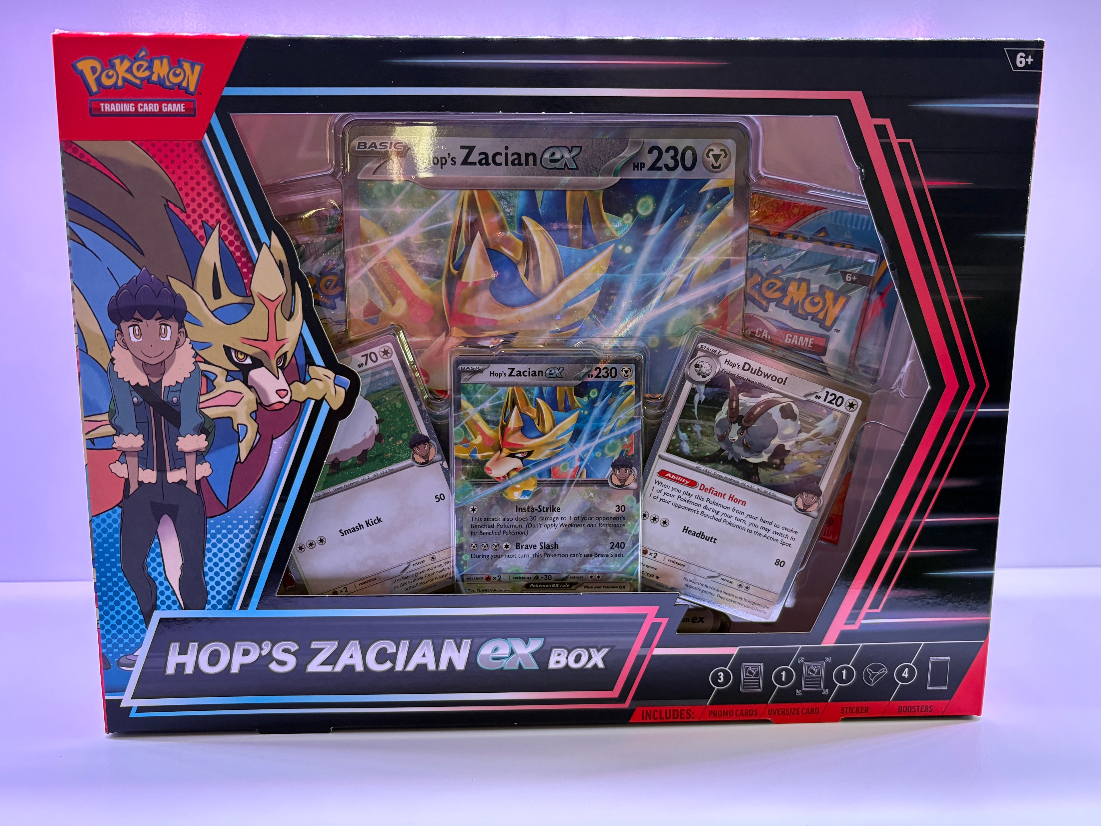 Hop’s Zacian ex Box